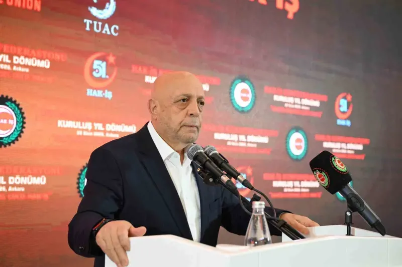 HAK-İŞ Kuruluşunun 51. Yılını Ankara'da Coşkuyla Kutladı