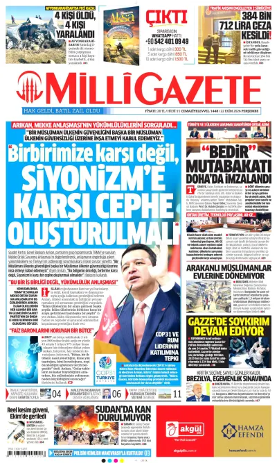 Milli manşeti
