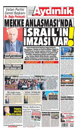 Aydınlık manşeti