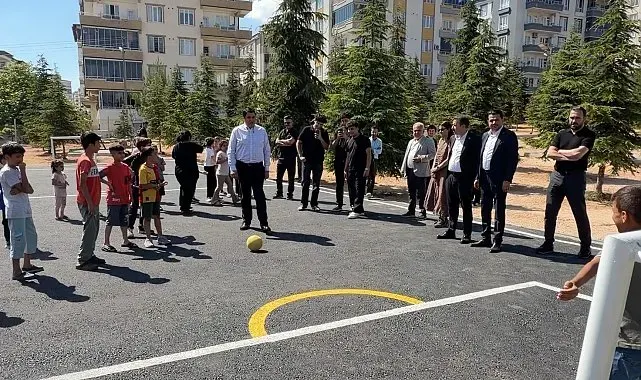 Şehitkamil'de atıl alan dev parka dönüştü