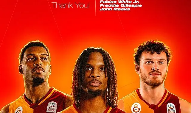 Galatasaray Erkek Basketbol Takımı'nda 3 oyuncuyla yollar ayrıldı