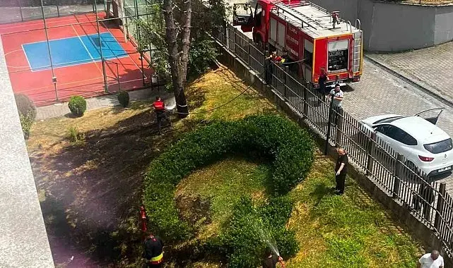 Alaplı'da öğrenci yurdunda yangın paniği