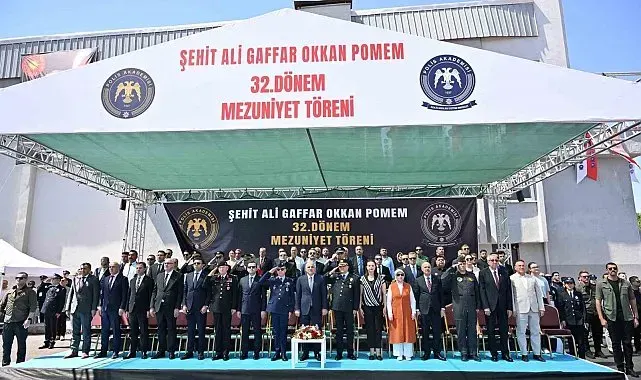 Şehit Ali Gaffar Okkan POMEM'de 32. dönem mezuniyet töreni düzenlendi