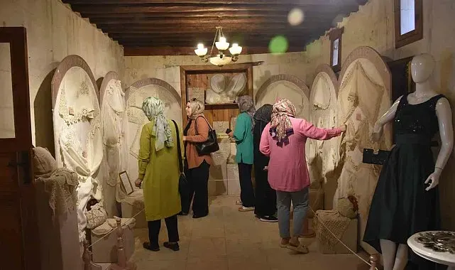 Şahinbeyli kadınların sergisi büyük ilgi görüyor