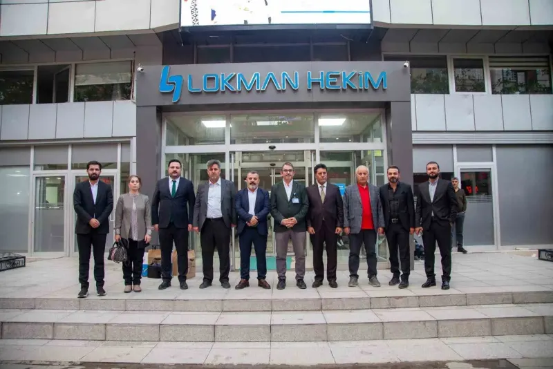 Kuzey Irak Heyetinden Van Lokman Hekim Hastanesine Sağlık Turizmi Ziyareti