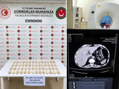 Esendere Gümrük Kapısı'nda İki Ayrı Operasyon: 1 Kilodan Fazla Metamfetamin Yakalandı