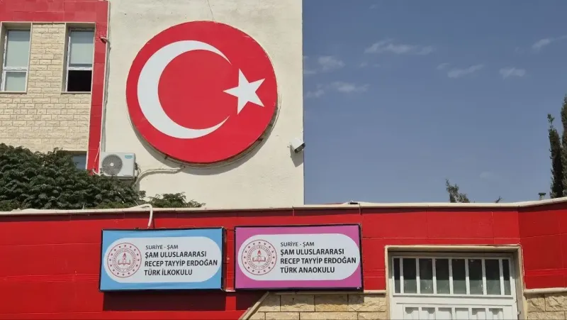 Şam'da Eğitime Başlayan Türk Okulunda Faaliyetler Sürüyor