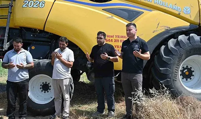 Koyunculuk Araştırma Enstitüsü'nde hasat bereketi