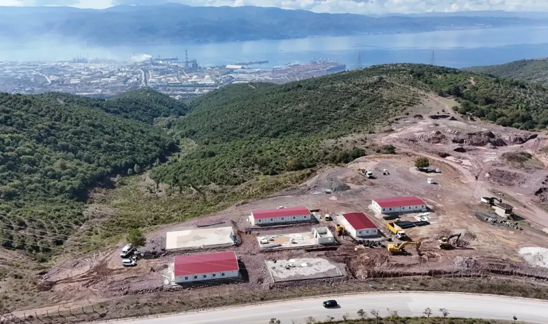 Körfez Ve İlimtepe Arasında İkinci Etap Ulaşım Çalışmaları Hız Kazandı