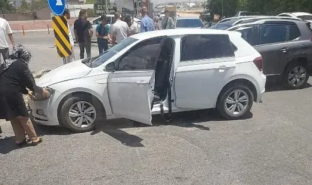 İki otomobilin çarpıştığı kazada 1 kişi yaralandı