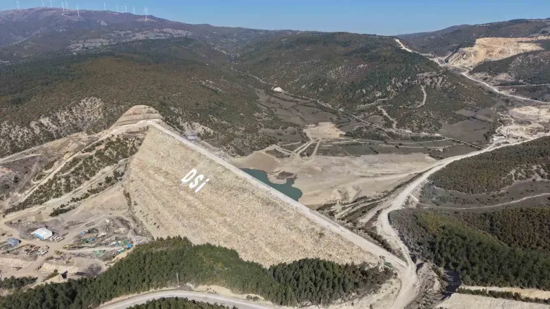 Amasya Aydınca Barajı'nda Su Tutma İşlemi Gerçekleştirildi