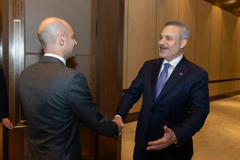 Bakan Hakan Fidan Ve Fransa Dışişleri Bakanı Barrot İstanbul'da Bir Araya Geldi