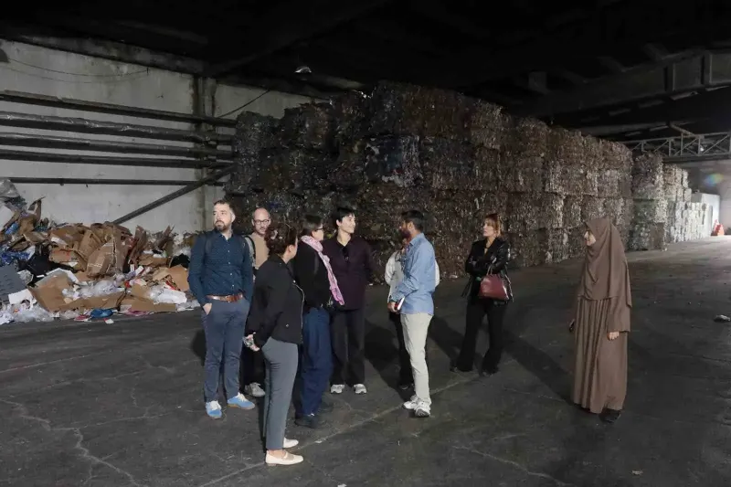 Fransız Heyet Diyarbakır Katı Atık Sistemini İnceledi