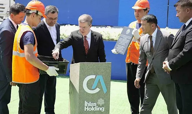 İhlas Holding'in Kırgızistan'daki dev yatırımı Kazarman Hidroelektrik Santrali'nin kapsül bırakma töreni gerçekleştirildi
