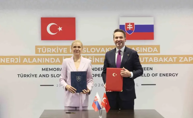 Türkiye İle Slovakya Arasında Stratejik Enerji Mutabakatı İmzalandı