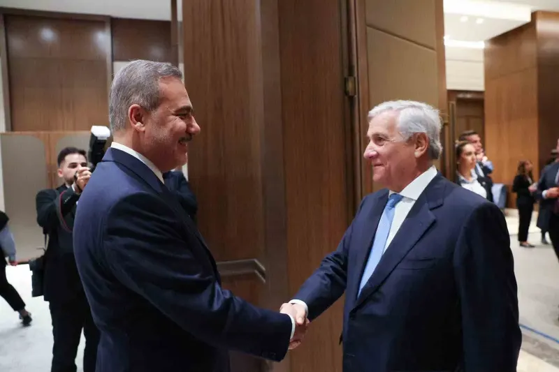 Dışişleri Bakanı Fidan, İtalyan Mevkidaşı Tajani İle İstanbul'da Görüştü