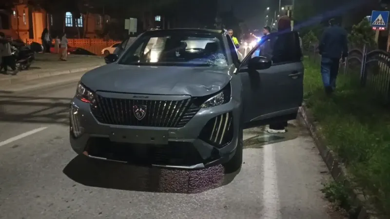 Bafra’da Otomobilin Çarptığı Bisiklet Sürücüsü Ağır Yaralandı