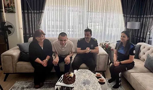 Emir Buğra'ya anlamlı doğum günü sürprizi