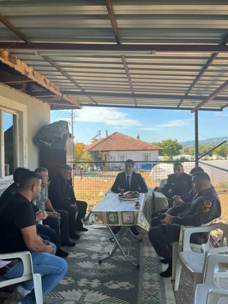 Denizli Beyağaç Kaymakamı Haydari’den Kaza Geçiren Öğrenciye Ziyaret