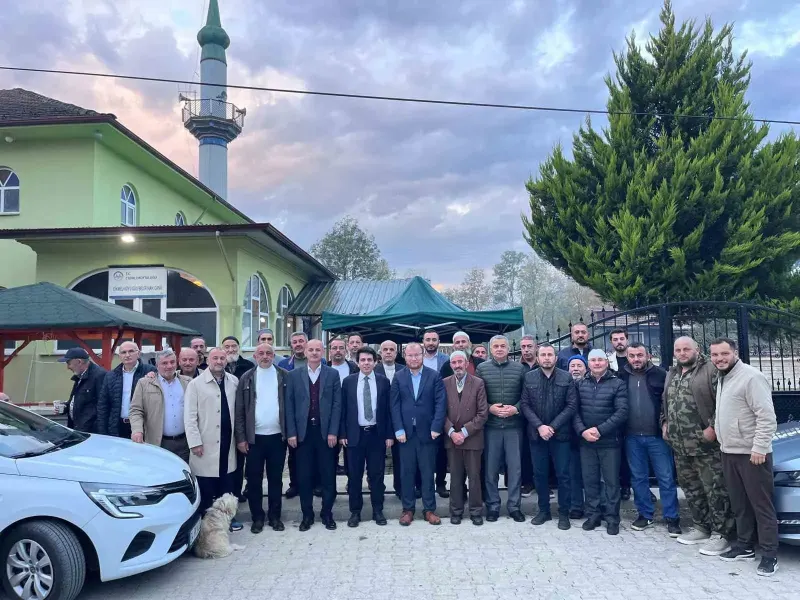 Çilimli Kaymakamı Ahmet Ali Altıntaş Dikmeli Köyünde Vatandaşlarla Buluştu