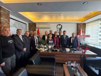 Eskişehir'de Sivil Toplum Kuruluşlarından Emniyet Müdürü Sivri'ye Ziyaret