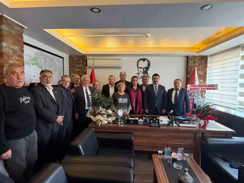 Eskişehir'de Sivil Toplum Kuruluşlarından Emniyet Müdürü Sivri'ye Ziyaret