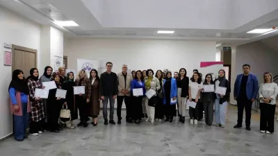Elazığ'da Girişimcilik Eğitimi Alan 44 Kadına Sertifikaları Verildi