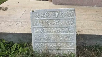 Tekirdağ'da Osmanlı Dönemine Ait 1813 Tarihli Kitabe Bulundu
