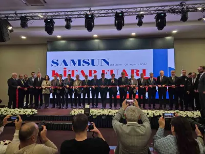 Karadeniz Bölgesi'nin En Büyük Kitap Fuarı Samsun'da Kapılarını Açtı