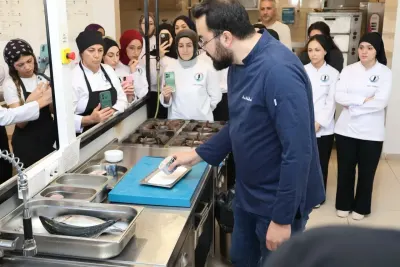 Geleceğin Şefleri Tarihi Lakerda Yapımını Uygulamalı Olarak Öğrendi