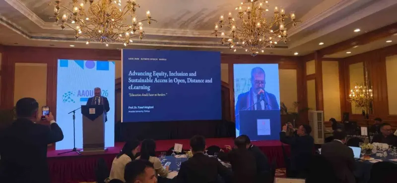 Anadolu Üniversitesi Rektörü Prof. Dr. Adıgüzel Filipinler’deki AAOU 2026 Konferansı’nda Türkiye’yi Temsil Etti
