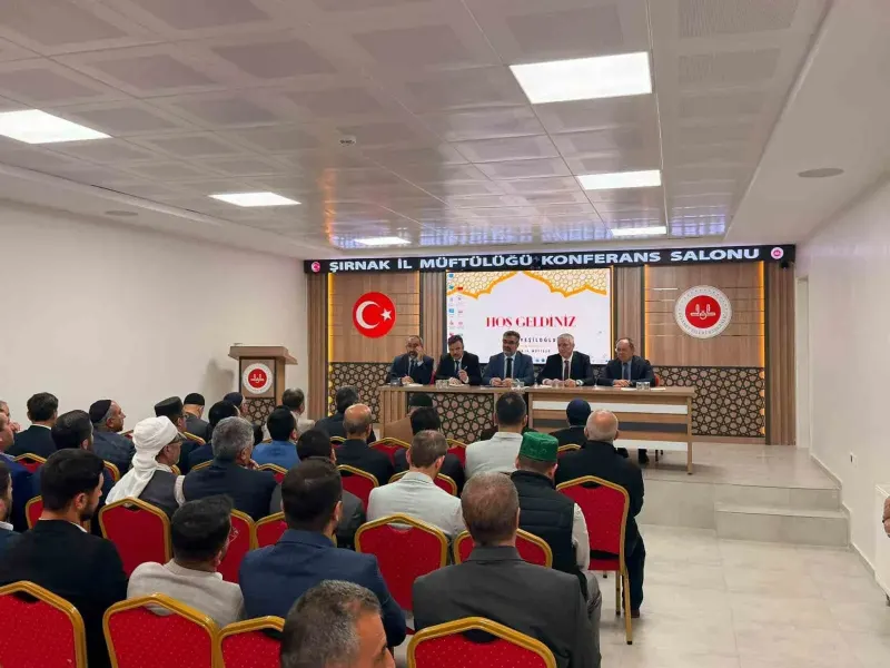 Şırnak'ta Din Görevlileriyle Kapsamlı İstişare Toplantısı Gerçekleştirildi