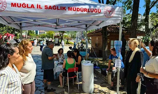 Menteşe'de Halk Sağlığı Haftası etkinliği
