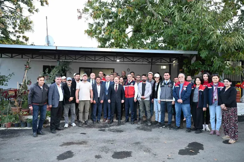 Aydın Valisi Dr. Osman Varol Sarıçam Mahallesi Sakinleriyle Buluştu