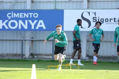 Konyaspor, Gençlerbirliği Müsabakası İçin Çalışmalarını Tamamladı