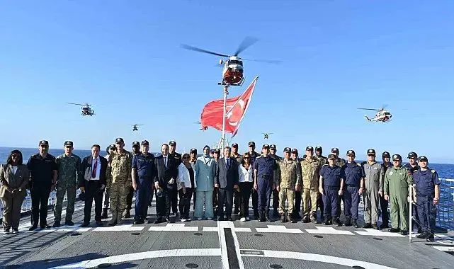 Şehit Teğmen Caner Gönyeli Tatbikatı deniz safhasının ardından sona erdi