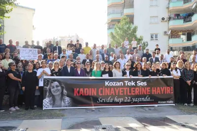 Adana Kozan’da Kadınlardan Sevda Dinler Cinayetine Sert Tepki