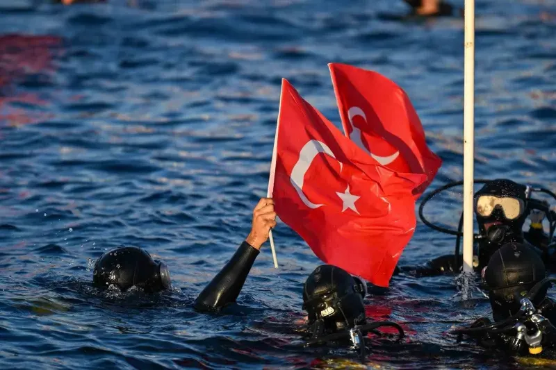 Antalya'da Ecdadın Yolunda Cumhuriyet'e Saygı Yürüyüşü