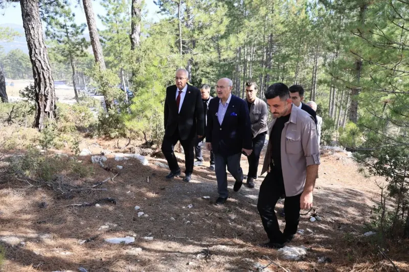 Denizli Valisi Köşger Çameli Projelerini ve Alabalık Tesisini İnceledi