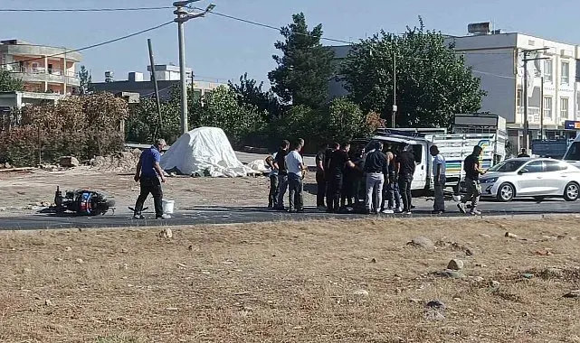 Siirt'te otomobil ile motosiklet çarpıştı: 1 ağır yaralı