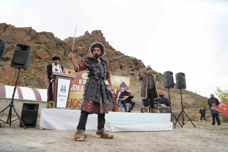 Erzurum'da Tarihi Buluşma: I. Dedem Korkut Şenliği Gerçekleştirildi
