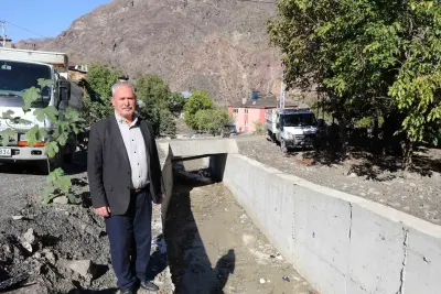 Erzurum Ayvalı Mahallesinde Tamamlanan Dere Islah Çalışmaları Sel Korkusunu Bitirdi