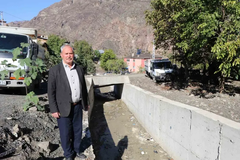 Erzurum Ayvalı Mahallesinde Tamamlanan Dere Islah Çalışmaları Sel Korkusunu Bitirdi