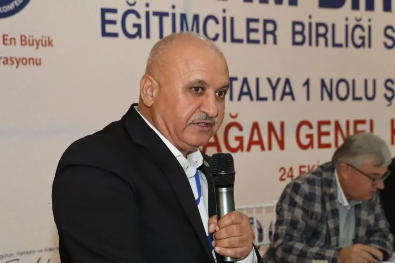 Eğitim-Bir-Sen Antalya Şubesinde Eyüp Bülent Miran Güven Tazeledi