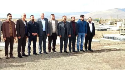 Erzurum Milletvekili Öz’den Akdağ Sanayi Sitesi Projesine Ziyaret