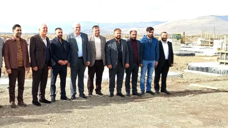 Erzurum Milletvekili Öz’den Akdağ Sanayi Sitesi Projesine Ziyaret