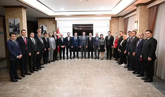 Kaymakamlara veda yemeği
