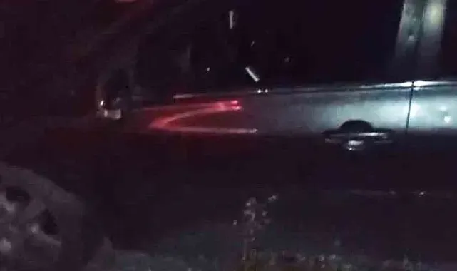 Hakkari'de otomobil şarampole yuvarlandı