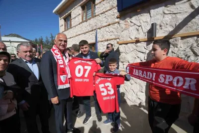 Bakan Ersoy Memleketi İbradı’da İki Yeni Eserin Açılışını Gerçekleştirdi