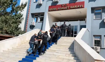 Iğdır Genelinde Düzenlenen Operasyonlarda 39 Zanlı Cezaevine Gönderildi